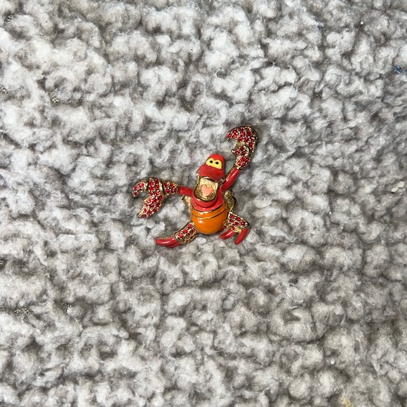 Disney Sebastian Swarovski Brooch - Picture 1 of 3